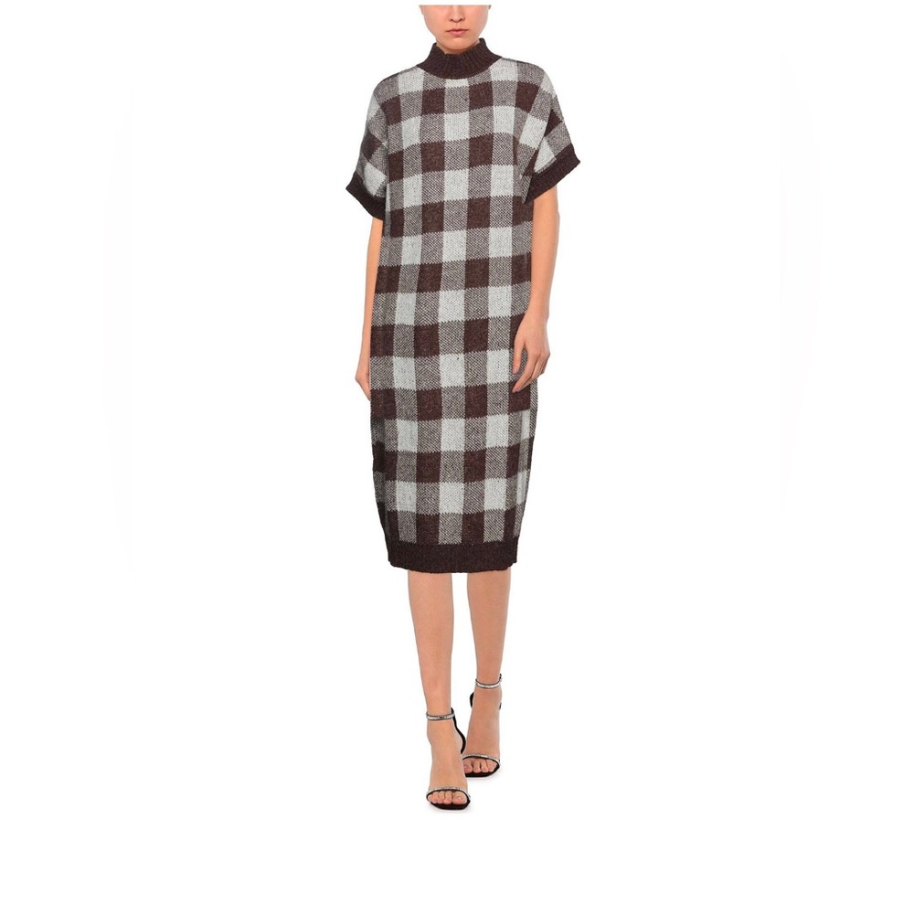 Meimeij stylish wool maxi dress